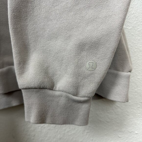 Lululemon Sweatshirt Size L Very Rare "Further" Women's Marathon Pullover Gray - Picture 4 of 12